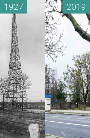 Vorher-Nachher-Bild von Ulica Bukowska zwischen 1927 und 12.01.2019