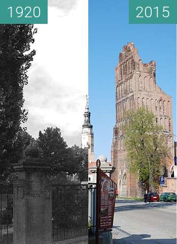 Vorher-Nachher-Bild von Poststrasse (Staromiejska) zwischen 1920 und 2015