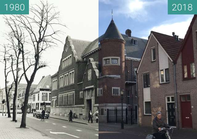 Before-and-after picture of The Dutch Bank between 1980 and 2018-Nov-06