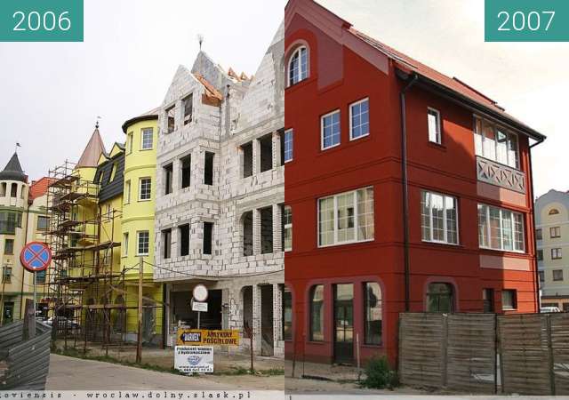 Vorher-Nachher-Bild von New buildings in Głogów zwischen 2006 und 2007