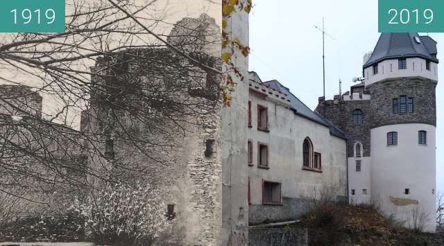 Vorher-Nachher-Bild von Doubravka zwischen 1919 und 25.11.2019