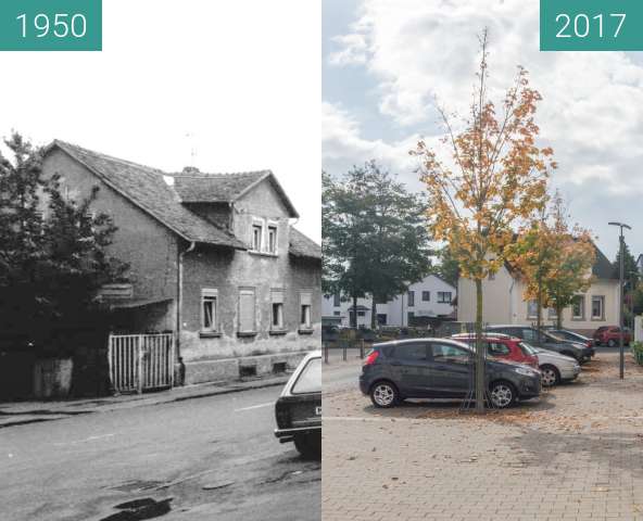 Vorher-Nachher-Bild von Bad Homburg Gonzenheim, Frankfurter Landstr 122 zwischen 1975 und 03.10.2017