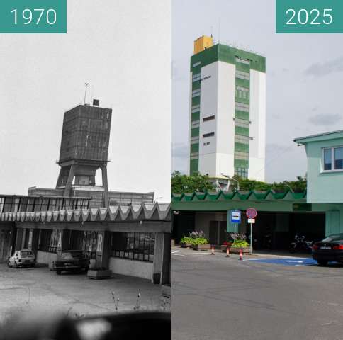 Vorher-Nachher-Bild von ZG RUDNA zwischen 1970 und 2025