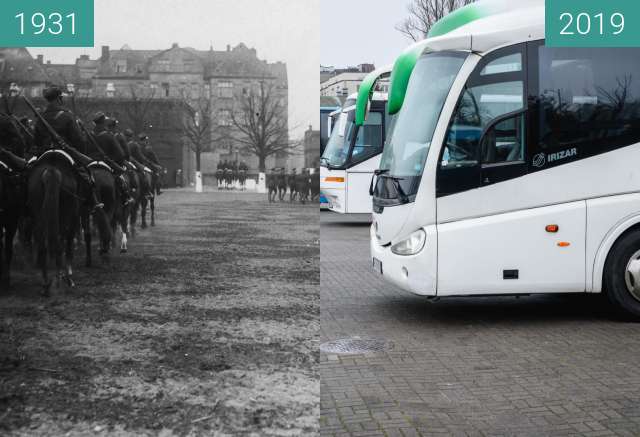 Vorher-Nachher-Bild von Ulica Ułańska zwischen 04.1931 und 12.01.2019