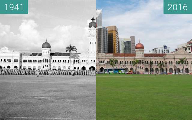 Image avant-après de Australian Anzac Day's Parade (Sultan Abdul Samad) entre 25 avr. 1941 et 25 juil. 2016