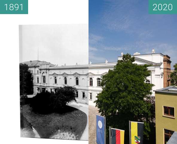 Before-and-after picture of Möll 463 Leopoldina between 1891-Aug-06 and 2020-Jun-13