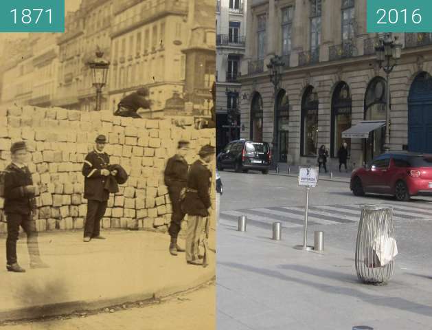 Image avant-après de Rue de la Paix (Paris Commune) entre 1871 et 27 fév. 2016