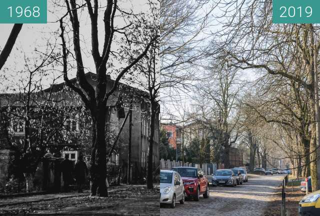 Vorher-Nachher-Bild von Ulica Urbanowska zwischen 1968 und 16.02.2019