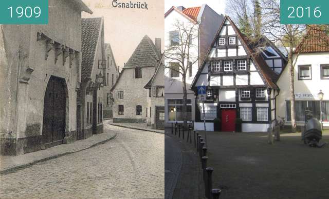 Before-and-after picture of Vitihof between 1909 and 2016-Feb-07