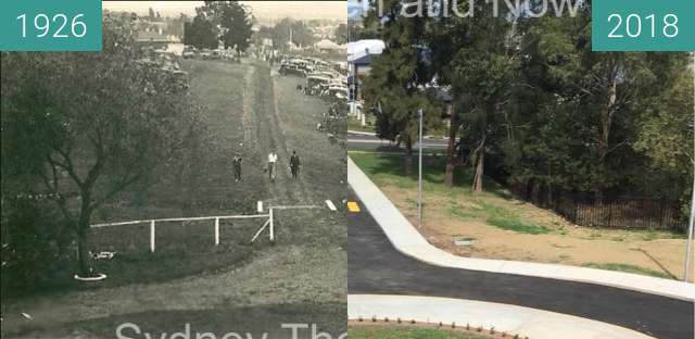 Before-and-after picture of Thornton Hall, Penrith between 1926 and 2018