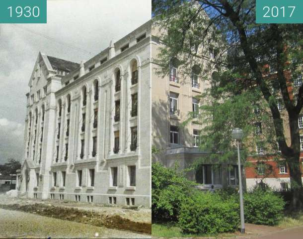 Image avant-après de Cité Universitaire: Maison Arménienne entre 7 sep. 1930 et 14 juin 2017