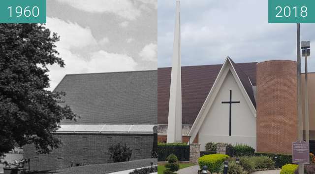 Vorher-Nachher-Bild von First United Methodist Church - Clermont, FL zwischen 1960 und 14.08.2018