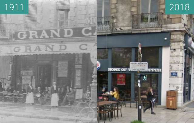 Image avant-après de Grenoble | Grand Café (1911) entre 1911 et 8 juin 2018