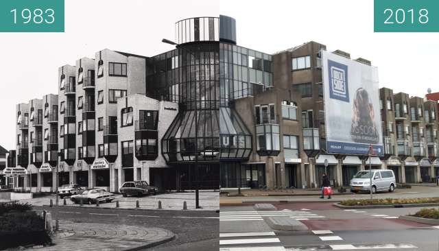 Before-and-after picture of Kwakelhuis between 1983 and 2018-Jan-31