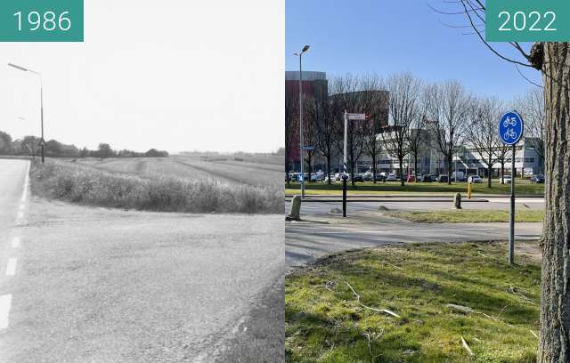 Before-and-after picture of Boekelermeer / Laanenderweg 1986-2022 between 06/1986 and 2022-Mar-10