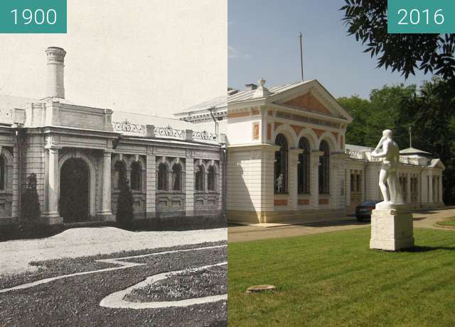 Vorher-Nachher-Bild von Yessentuki zwischen 1900 und 03.08.2016