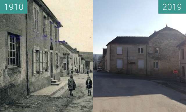 Before-and-after picture of Serzy et Prin - 1910 ? between 1910 and 2019