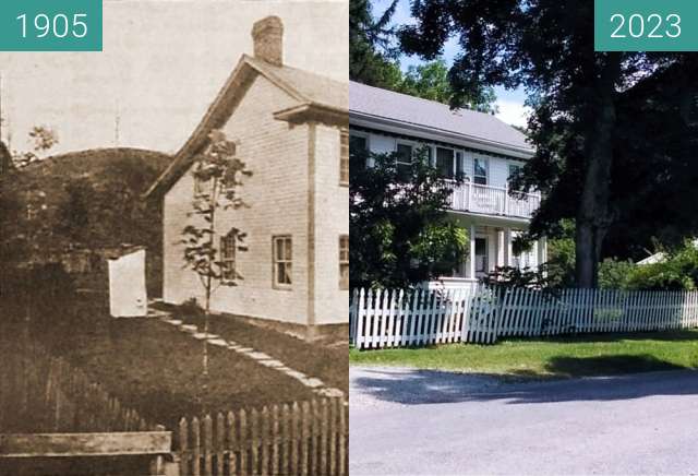 Image avant-après de Mr. and Mrs. Elijah F. Poston Farm entre 1905 et 4 sep. 2023