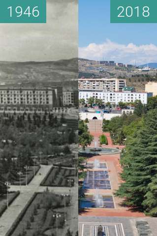 Vorher-Nachher-Bild von Vake Park as seen from WWII Memorial zwischen 1946 und 08.09.2018