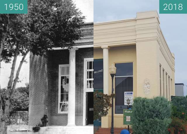 Vorher-Nachher-Bild von Old Bank - Clermont, FL zwischen 1950 und 14.08.2018