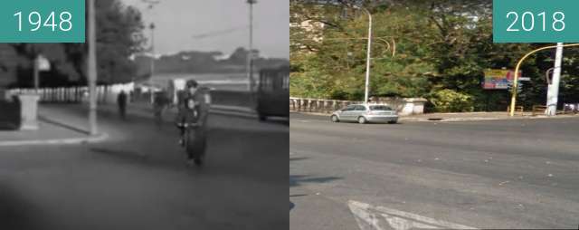 Vorher-Nachher-Bild von Rome: Ladri di Biciclette 70 years on zwischen 08.05.1948 und 2018