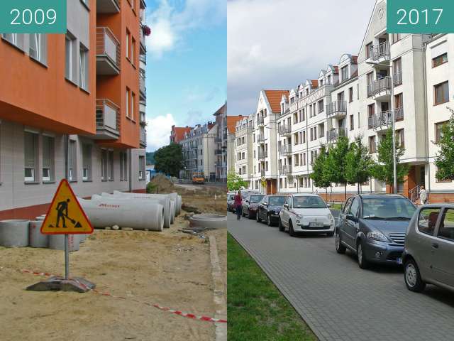 Vorher-Nachher-Bild von Poznań Szyperska 13 zwischen 13.08.2009 und 06.05.2017