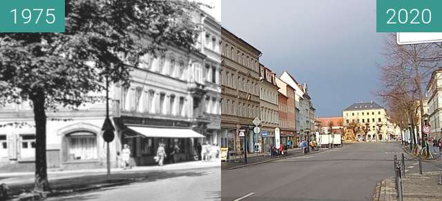 Image avant-après de Pirna | Breite Straße entre 1975 et 29 jan. 2020