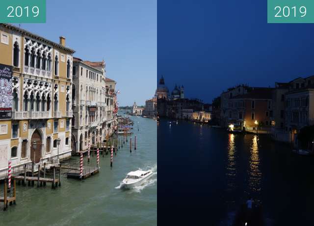 Before-and-after picture of Canal Grande between 2019-Jun-27 and 2019-Jun-27